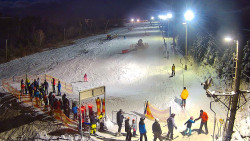 Kamera u nástupu na vlek svah A