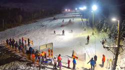 Kamera u nástupu na vlek svah A