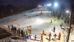 Kamera u nástupu na vlek svah A