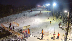 Kamera u nástupu na vlek svah A