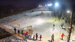 Kamera u nástupu na vlek svah A