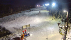 Kamera u nástupu na vlek svah A