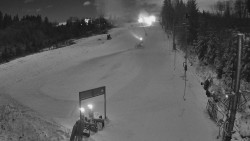 Kamera u nástupu na vlek svah A