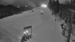 Kamera u nástupu na vlek svah A