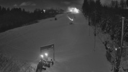 Kamera u nástupu na vlek svah A