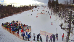 Kamera u nástupu na vlek svah A