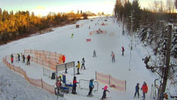 Kamera u nástupu na vlek svah A