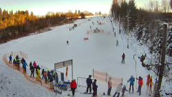 Kamera u nástupu na vlek svah A