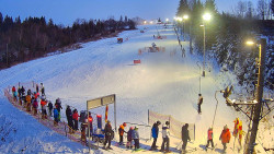 Kamera u nástupu na vlek svah A