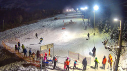 Kamera u nástupu na vlek svah A