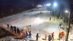 Kamera u nástupu na vlek svah A