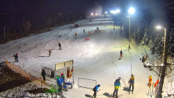 Kamera u nástupu na vlek svah A