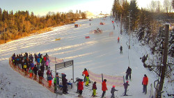 Kamera u nástupu na vlek svah A