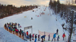 Kamera u nástupu na vlek svah A