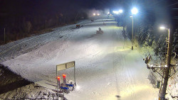 Kamera u nástupu na vlek svah A