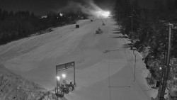 Kamera u nástupu na vlek svah A