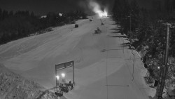 Kamera u nástupu na vlek svah A