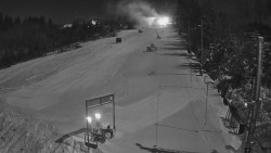 Kamera u nástupu na vlek svah A