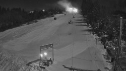 Kamera u nástupu na vlek svah A