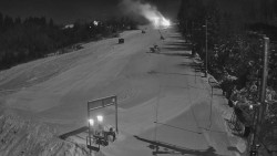 Kamera u nástupu na vlek svah A