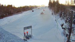 Kamera u nástupu na vlek svah A