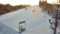 Kamera u nástupu na vlek svah A