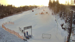 Kamera u nástupu na vlek svah A