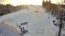 Kamera u nástupu na vlek svah A