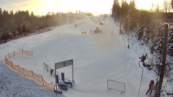 Kamera u nástupu na vlek svah A