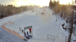 Kamera u nástupu na vlek svah A