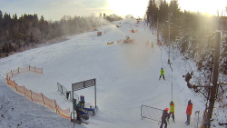 Kamera u nástupu na vlek svah A