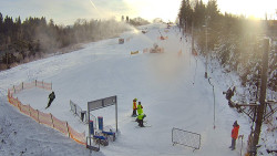 Kamera u nástupu na vlek svah A