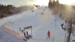 Kamera u nástupu na vlek svah A