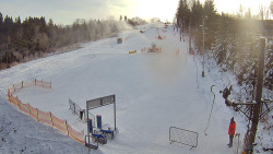 Kamera u nástupu na vlek svah A