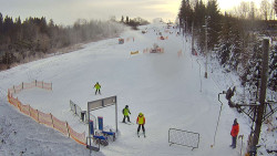 Kamera u nástupu na vlek svah A