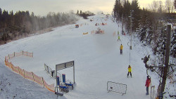 Kamera u nástupu na vlek svah A