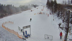 Kamera u nástupu na vlek svah A