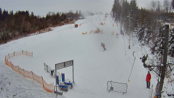 Kamera u nástupu na vlek svah A