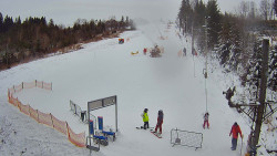 Kamera u nástupu na vlek svah A