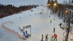 Kamera u nástupu na vlek svah A