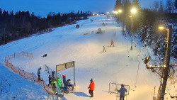 Kamera u nástupu na vlek svah A