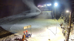 Kamera u nástupu na vlek svah A