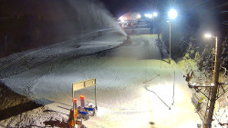 Kamera u nástupu na vlek svah A