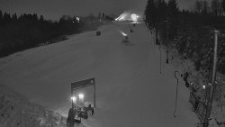 Kamera u nástupu na vlek svah A