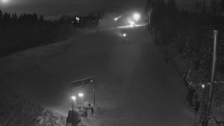 Kamera u nástupu na vlek svah A