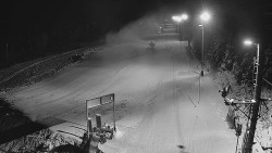 Kamera u nástupu na vlek svah A