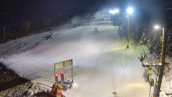 Kamera u nástupu na vlek svah A