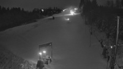 Kamera u nástupu na vlek svah A