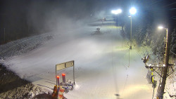 Kamera u nástupu na vlek svah A