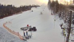 Kamera u nástupu na vlek svah A